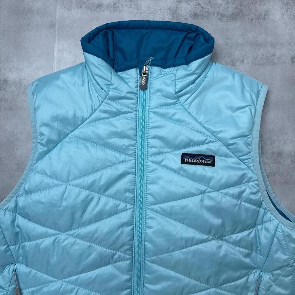 Y2K Patagonia Nano Puffer Blue Vest - Picture 4 of 7